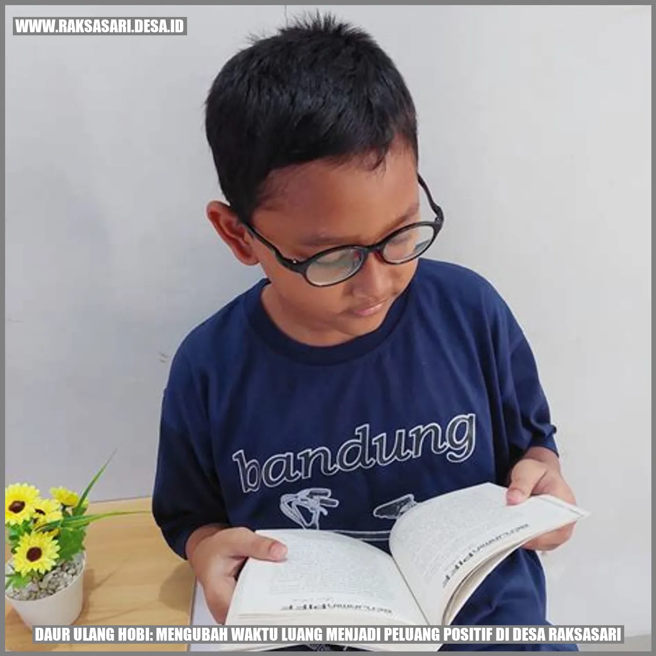 Daur Ulang Hobi di Desa Raksasari