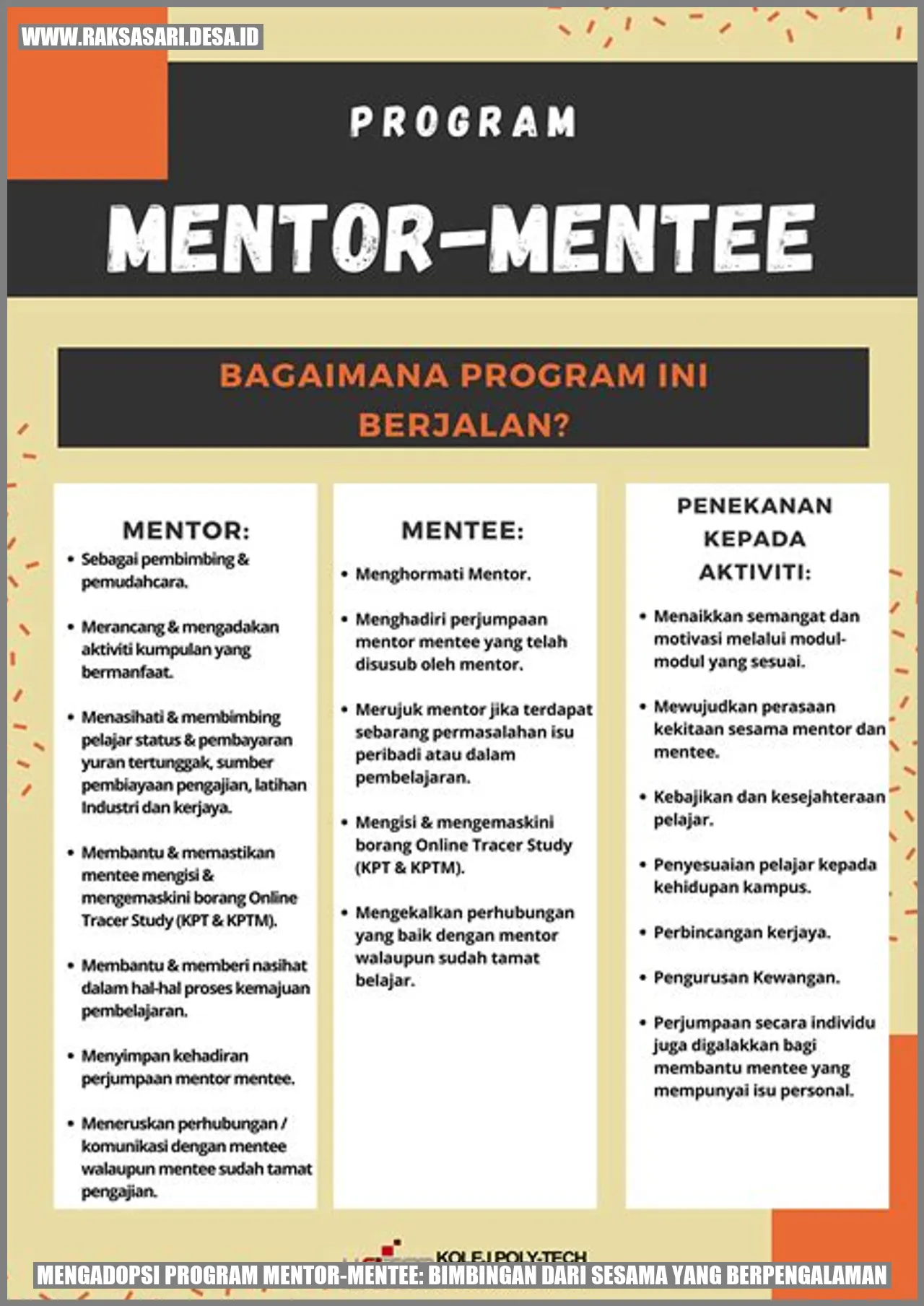 Mengadopsi Program Mentor-Mentee: Bimbingan dari Sesama yang Berpengalaman