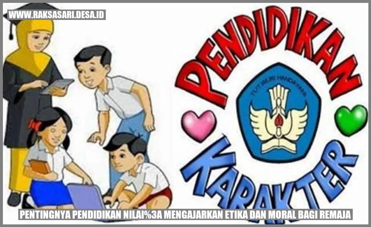 Etika dan Moral dalam Pendidikan Remaja