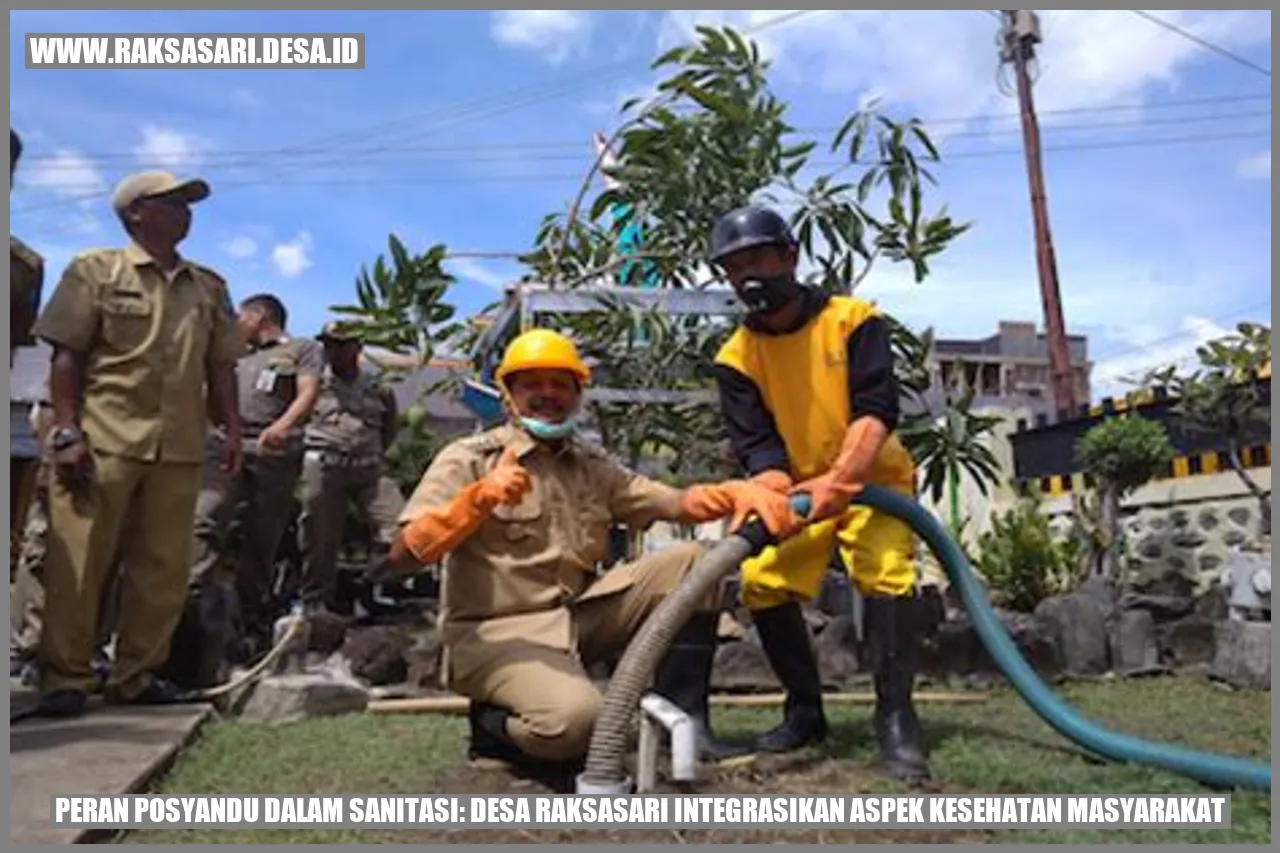 Peran Posyandu Desa Raksasari dalam Sanitasi