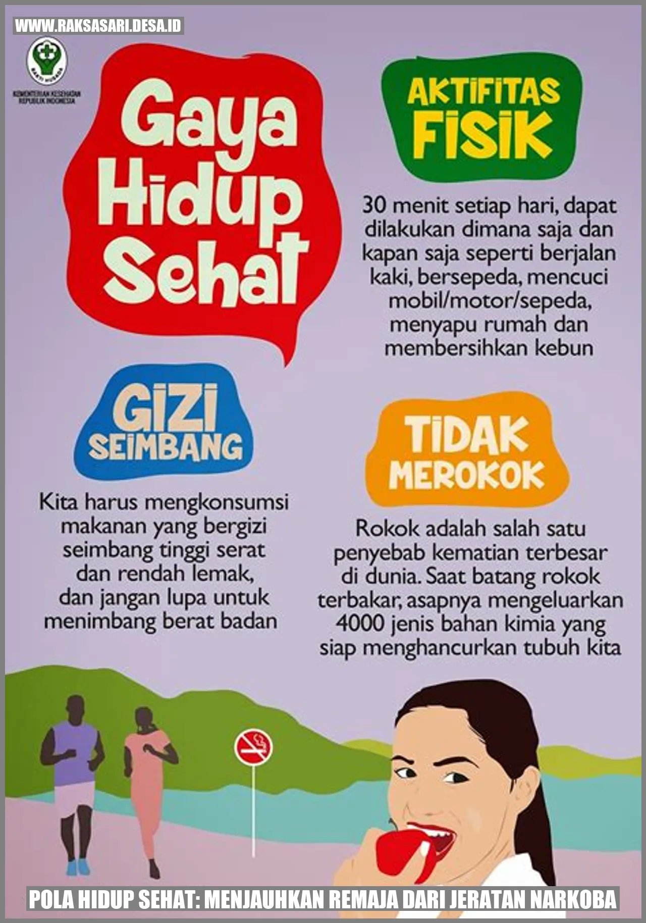 Pola Hidup Sehat: Menjauhkan Remaja dari Jeratan Narkoba