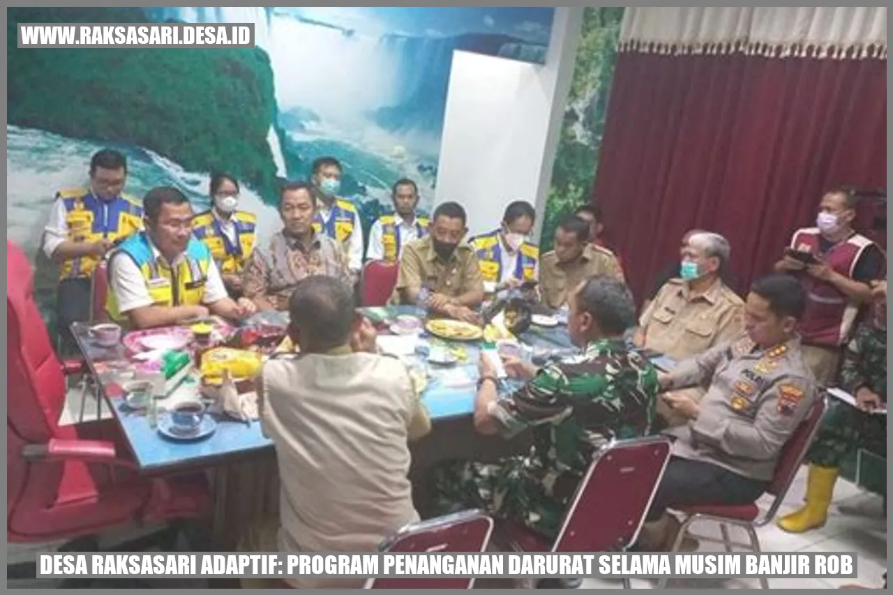 Desa Raksasari Adaptif: Program Penanganan Darurat Selama Musim Banjir Rob