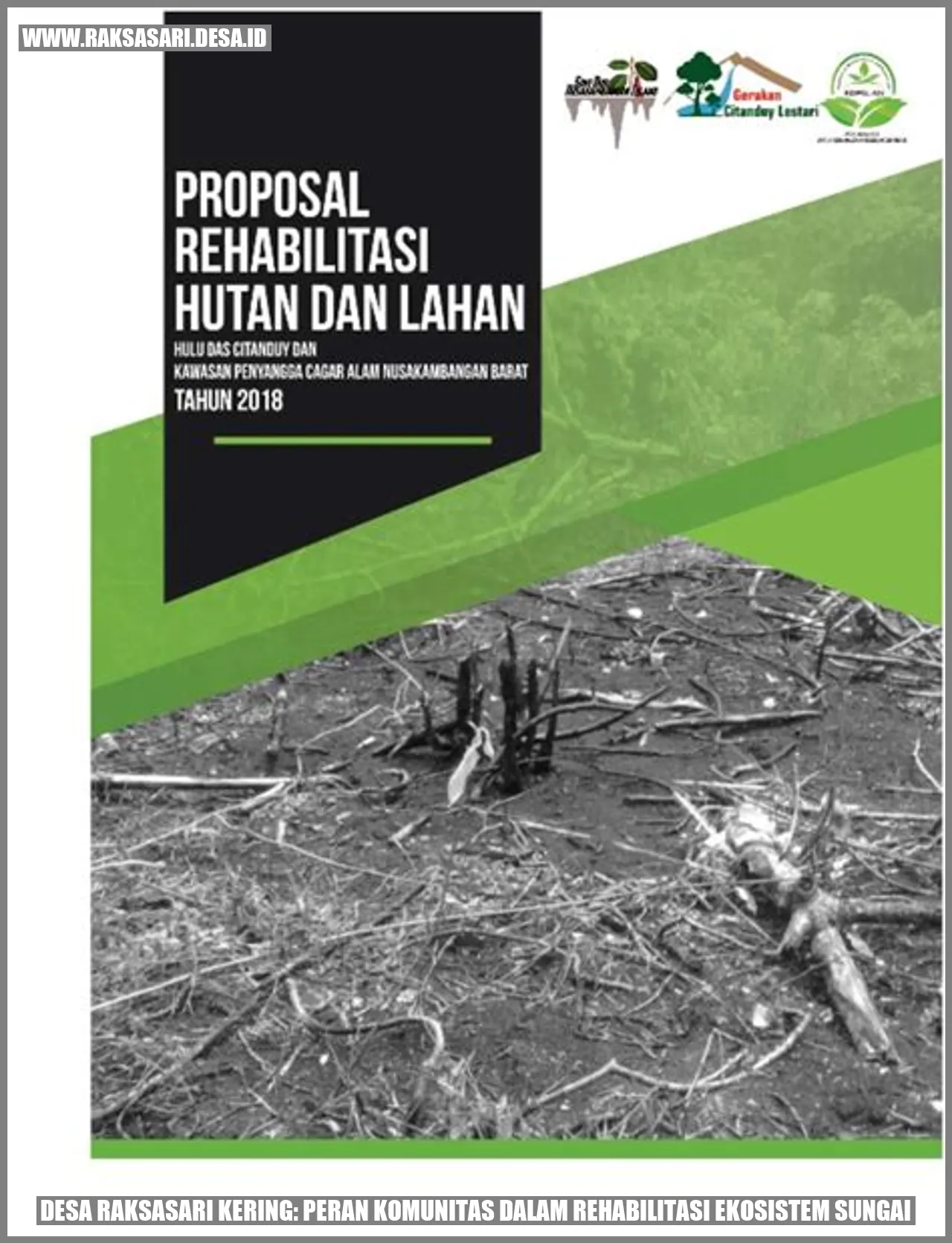 Desa Raksasari Kering: Peran Komunitas dalam Rehabilitasi Ekosistem Sungai