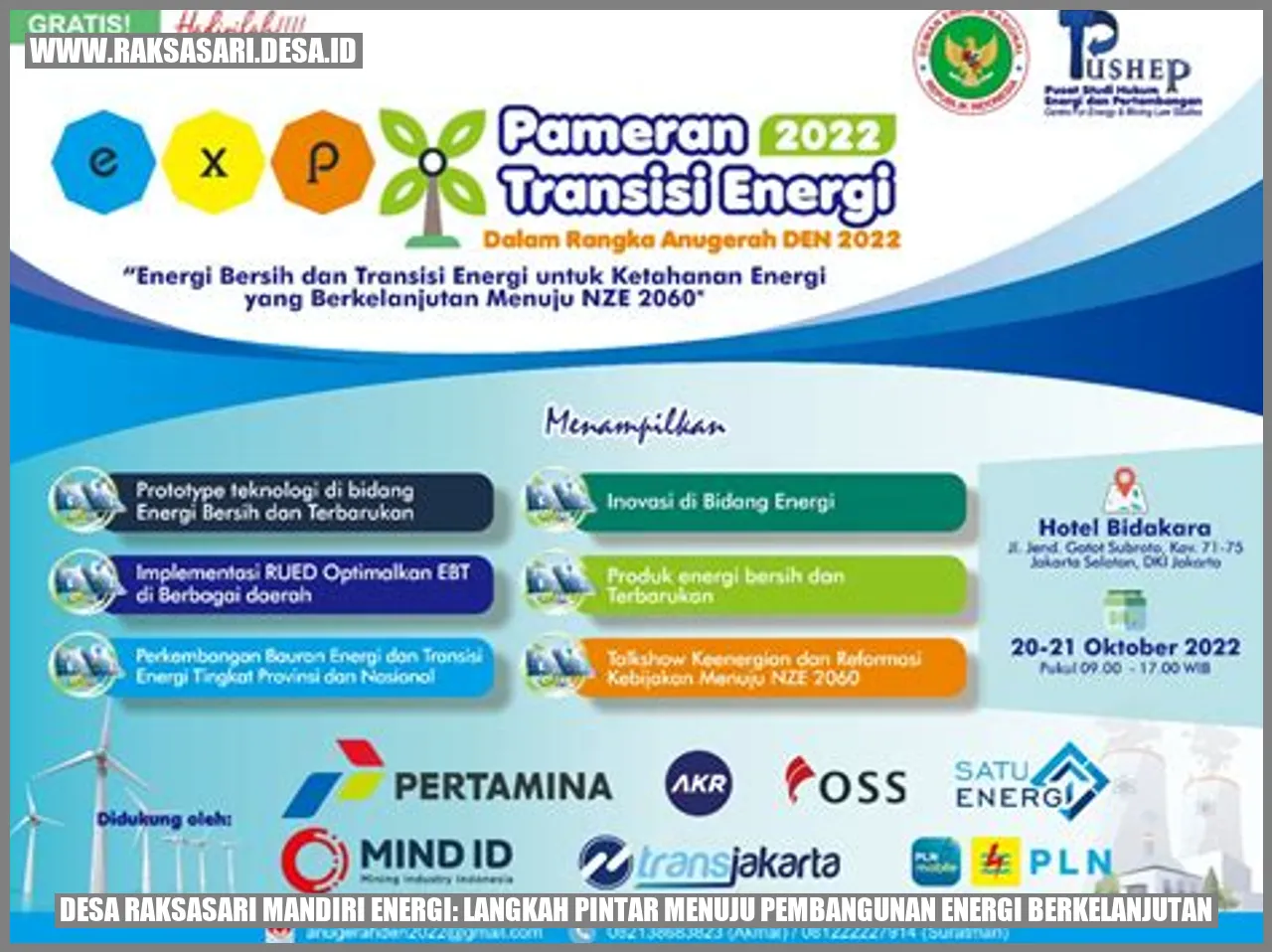 Desa Raksasari Mandiri Energi: Langkah Pintar Menuju Pembangunan Energi Berkelanjutan