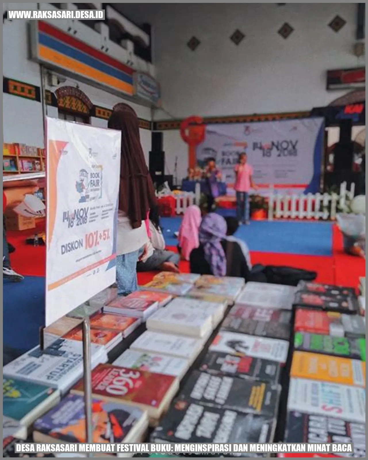 Desa Raksasari Membuat Festival Buku: Menginspirasi dan Meningkatkan Minat Baca