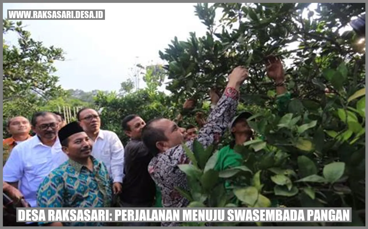 Desa Raksasari: Swasembada Pangan