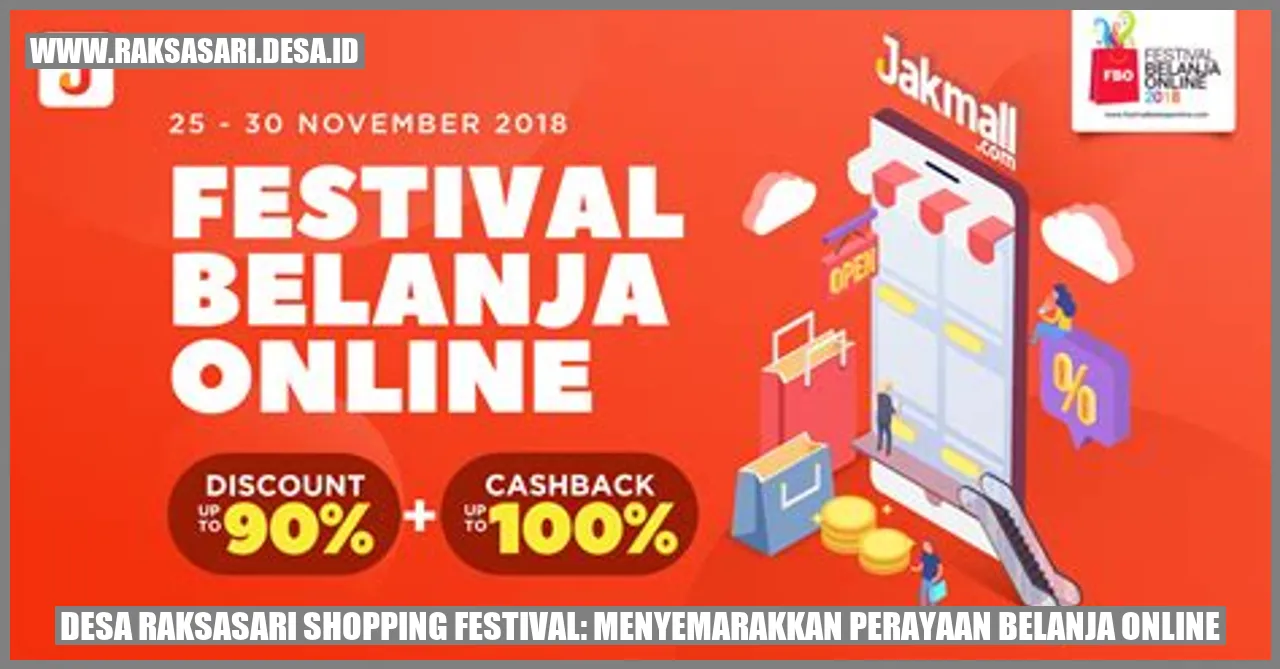 Desa Raksasari Shopping Festival: Menyemarakkan Perayaan Belanja Online