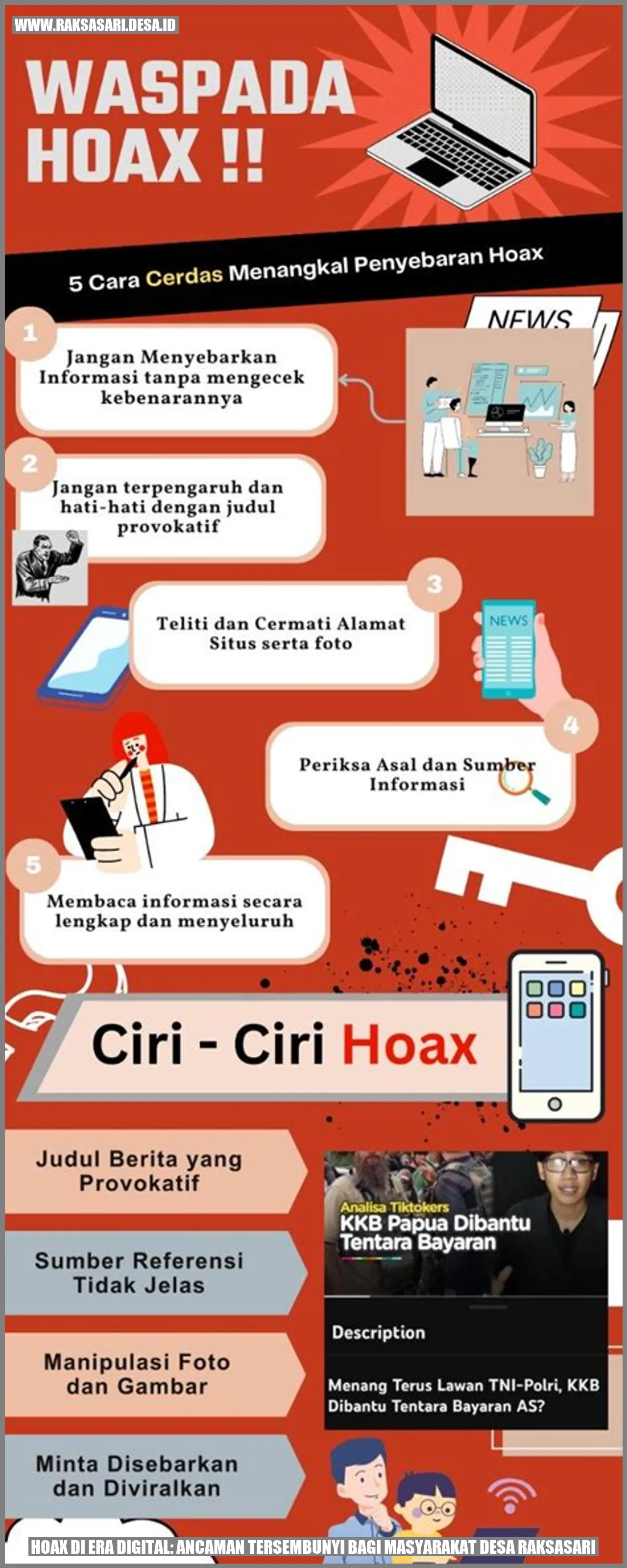 Hoax di Era Digital: Ancaman Tersembunyi bagi Masyarakat Desa Raksasari