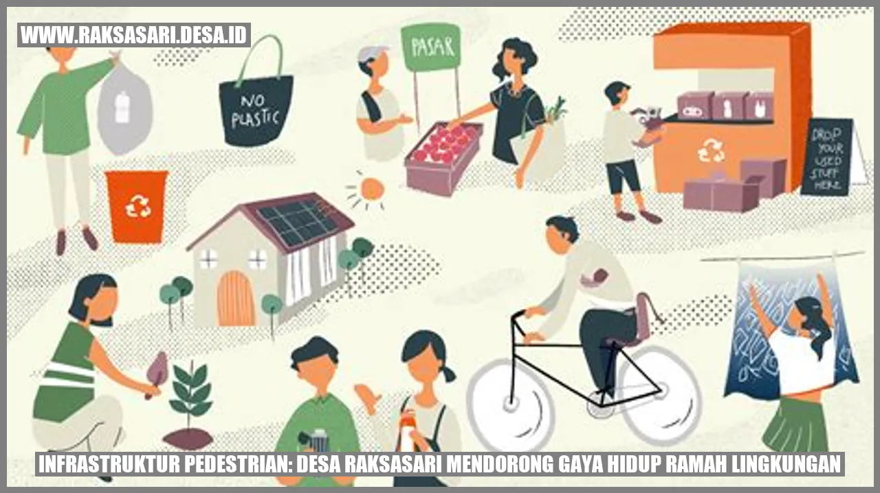 Infrastruktur Pedestrian: Desa Raksasari Mendorong Gaya Hidup Ramah Lingkungan