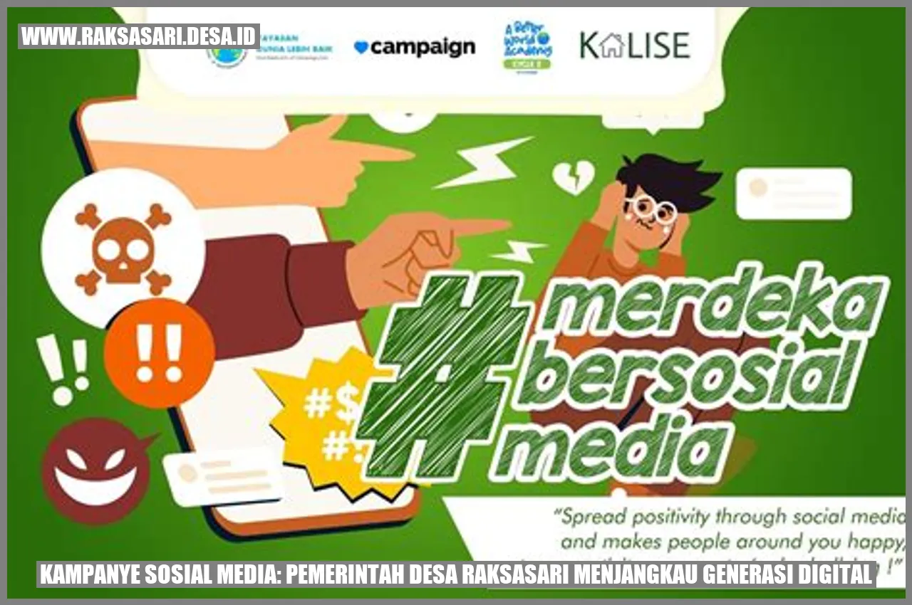 Kampanye Sosial Media: Pemerintah Desa Raksasari Menjangkau Generasi Digital