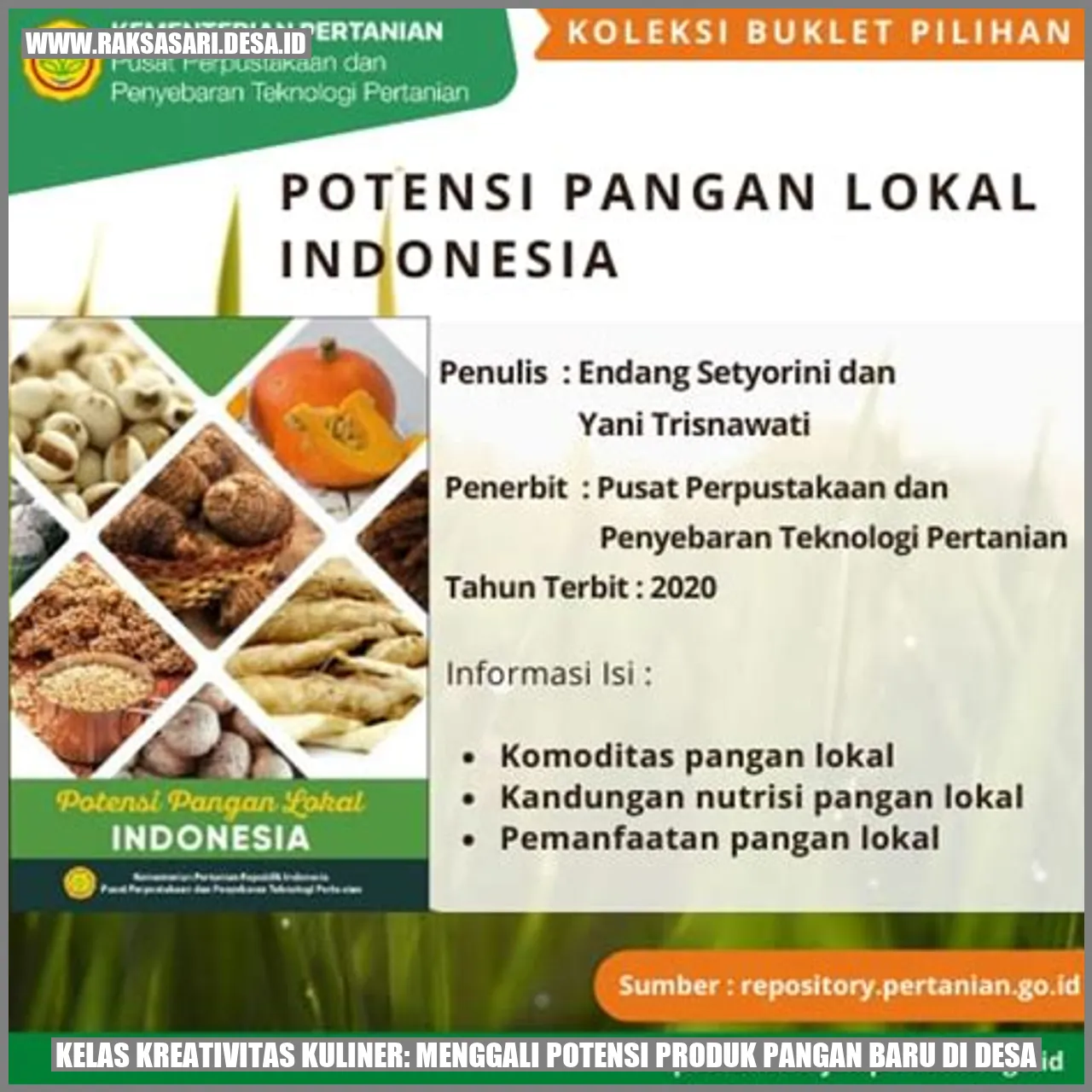 Kelas Kreativitas Kuliner: Menggali Potensi Produk Pangan Baru di Desa