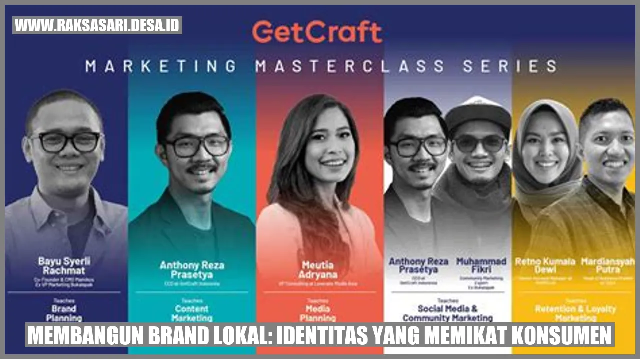 Membangun Brand Lokal: Identitas yang Memikat Konsumen