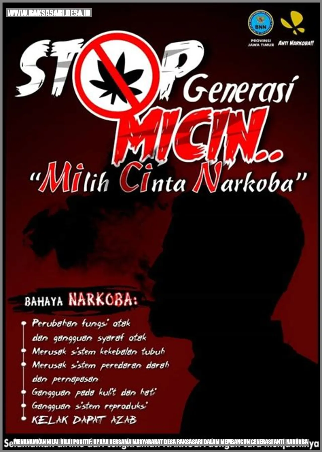 Menanamkan Nilai-nilai Positif: Upaya Bersama Masyarakat Desa Raksasari dalam Membangun Generasi Anti-Narkoba