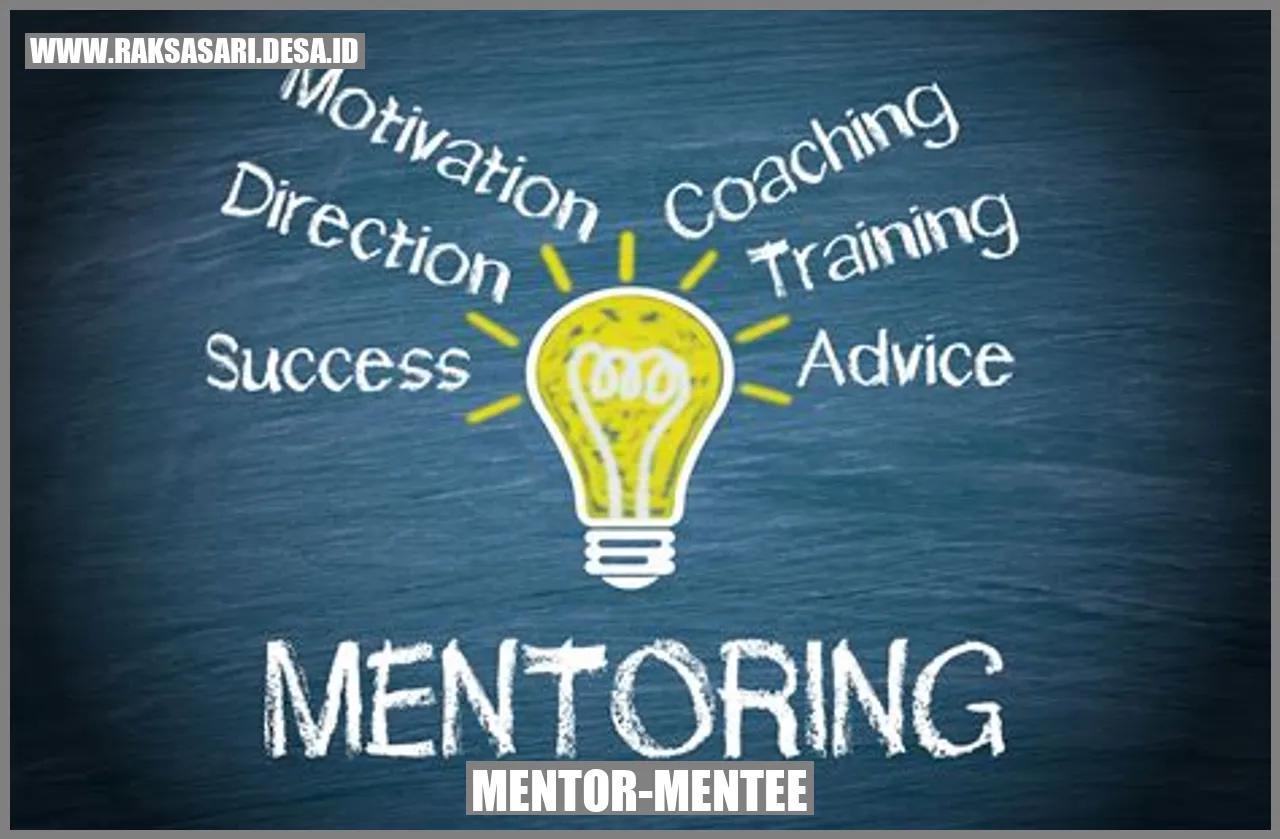 Mentee dengan mentor yang berpengalaman