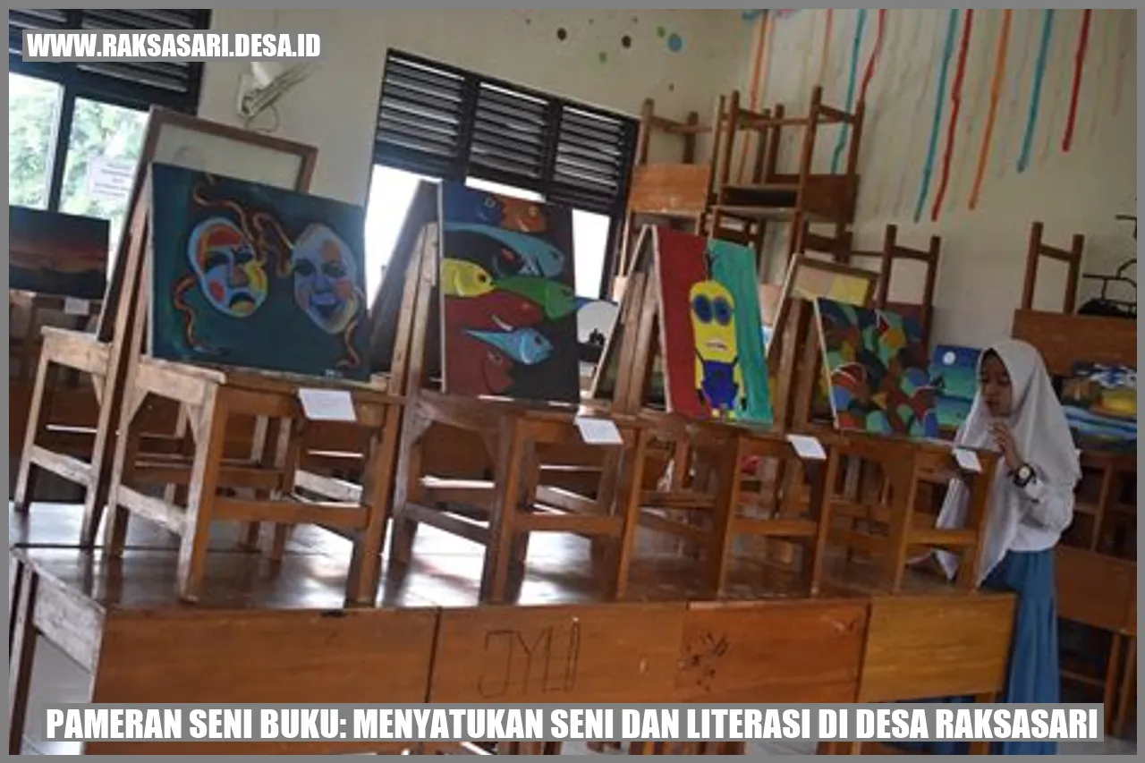 Pameran Seni Buku: Menyatukan Seni dan Literasi di Desa Raksasari