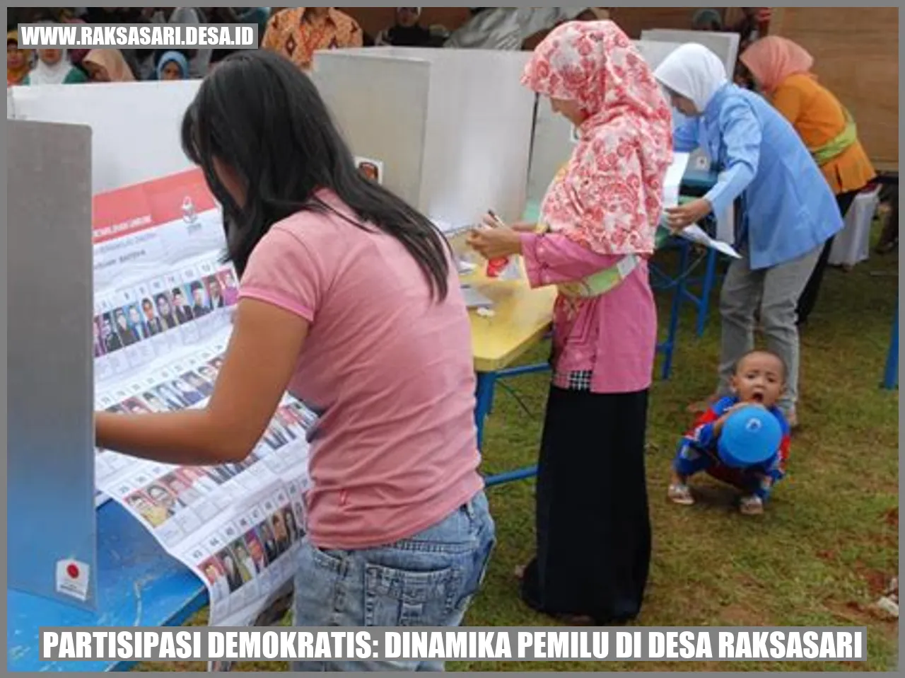 Partisipasi Demokratis: Dinamika Pemilu di Desa Raksasari