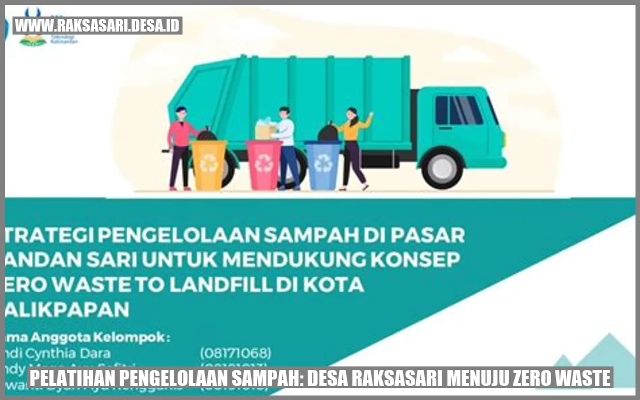 Pelatihan Pengelolaan Sampah: Desa Raksasari Menuju Zero Waste