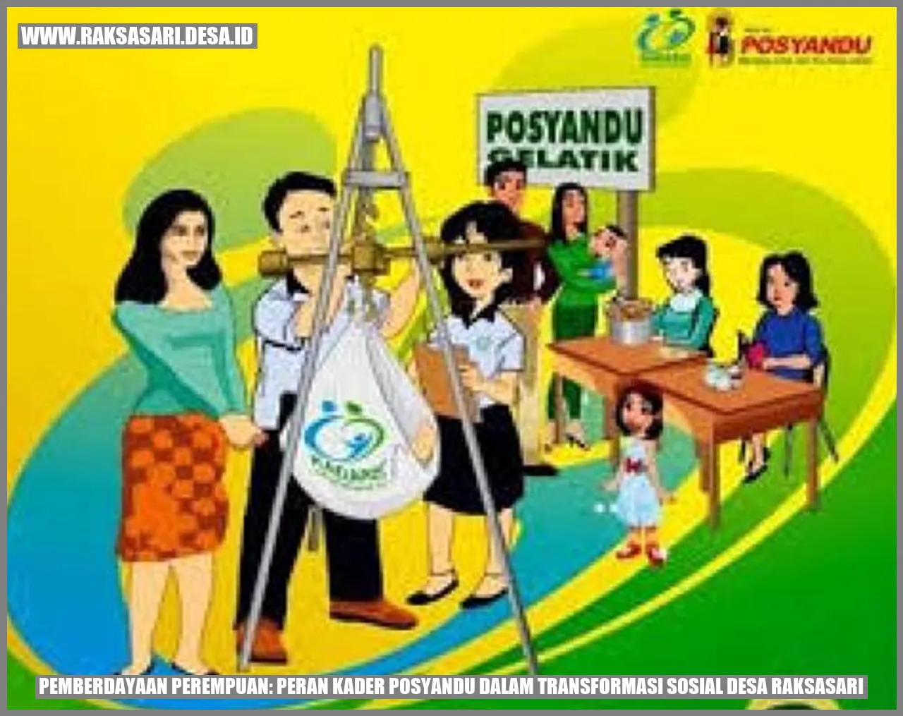 Pemberdayaan Perempuan Posyandu Raksasari