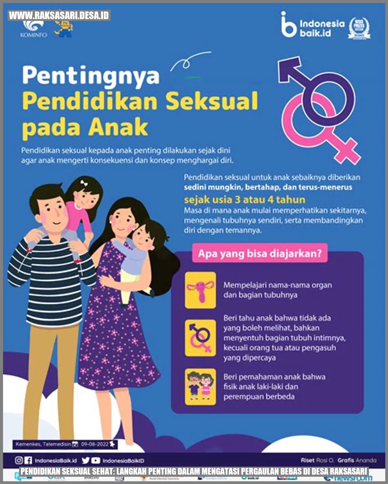 Pendidikan Seksual Sehat: Langkah Penting dalam Mengatasi Pergaulan Bebas di Desa Raksasari