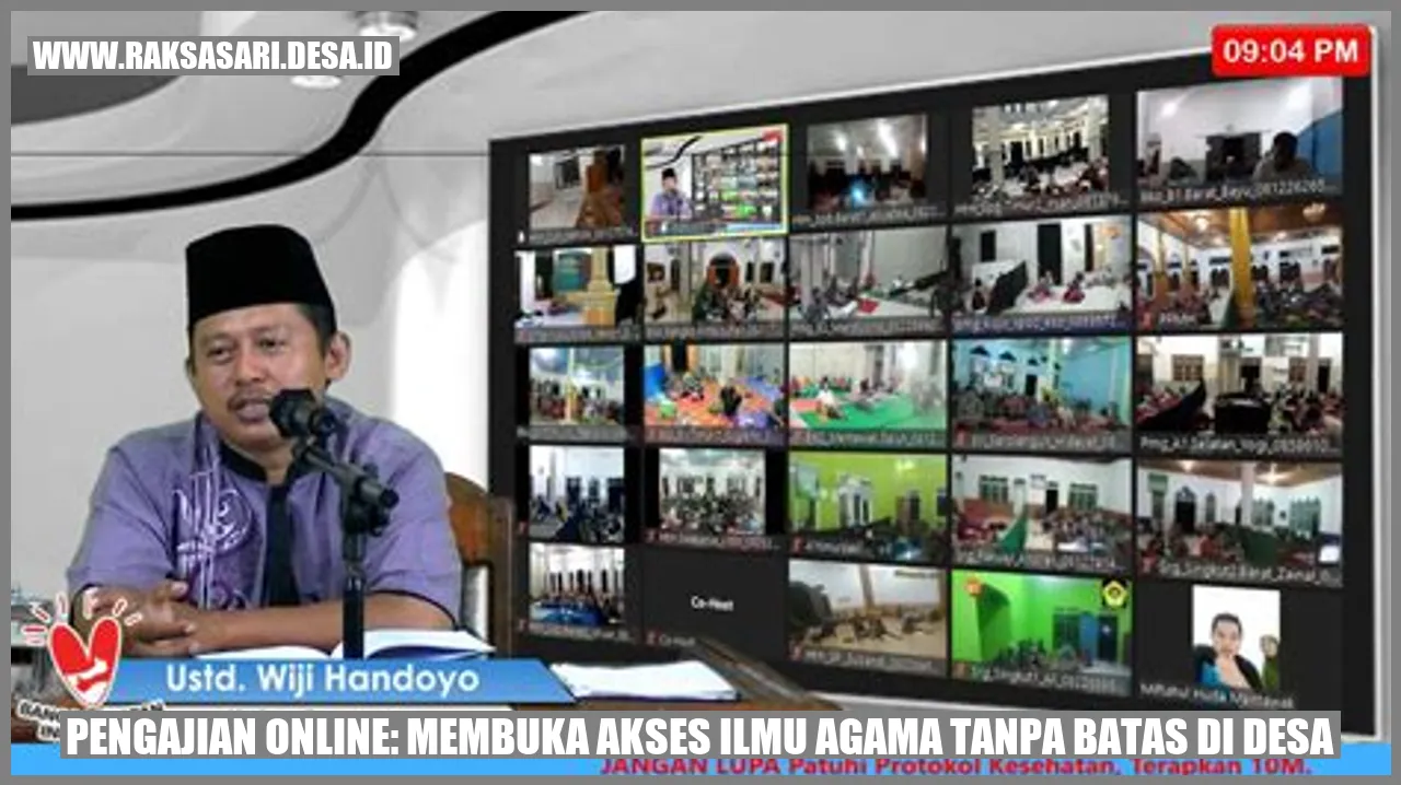 Pengajian Online: Membuka Akses Ilmu Agama Tanpa Batas di Desa