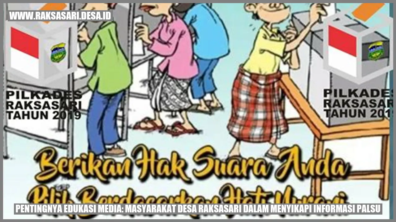 Pentingnya Edukasi Media: Masyarakat Desa Raksasari dalam Menyikapi Informasi Palsu