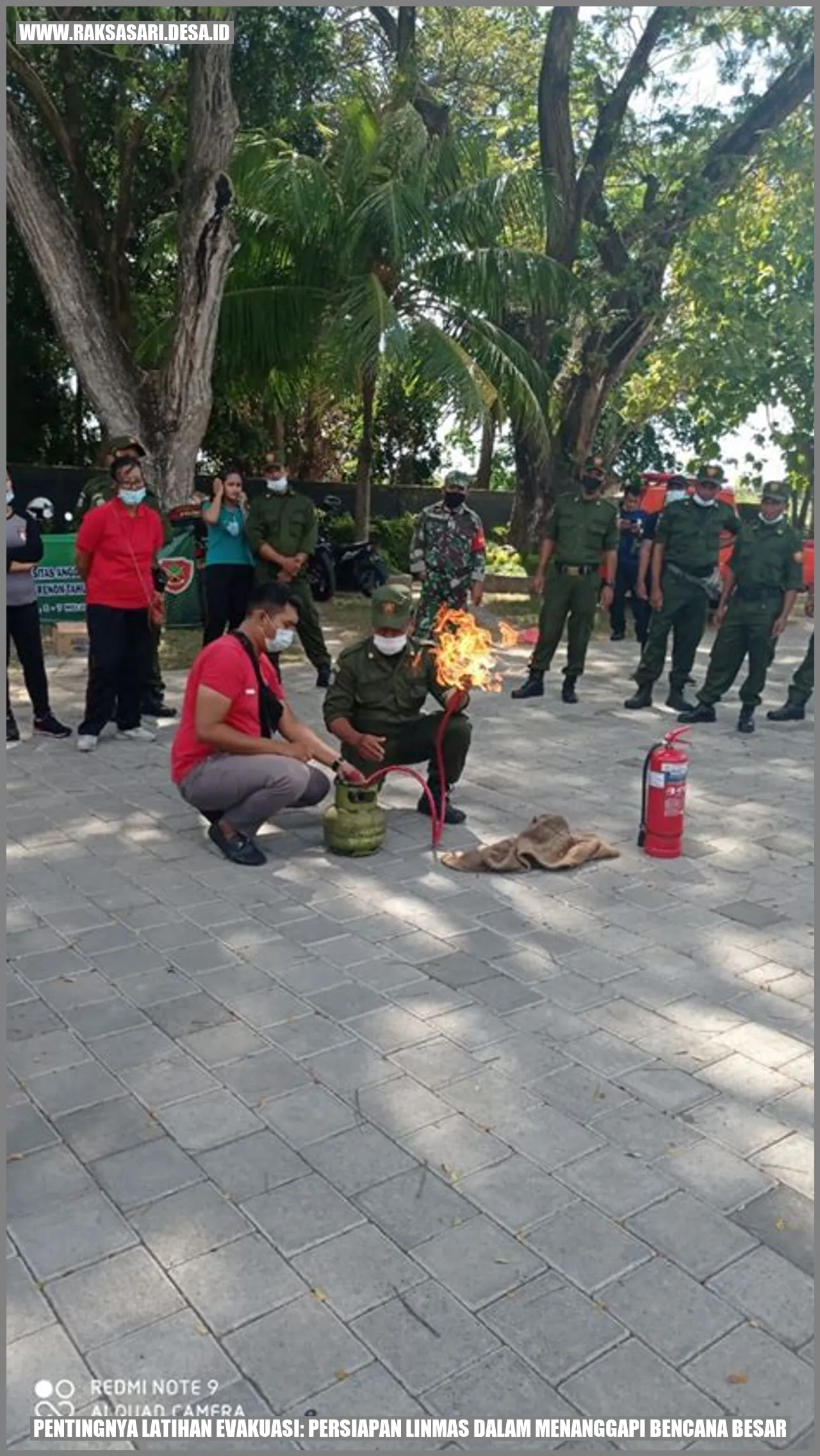 Pentingnya Latihan Evakuasi: Persiapan Linmas dalam Menanggapi Bencana Besar