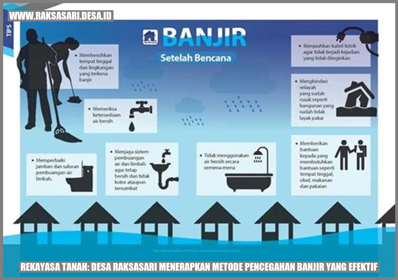 Rekayasa Tanah: Desa Raksasari Menerapkan Metode Pencegahan Banjir yang Efektif