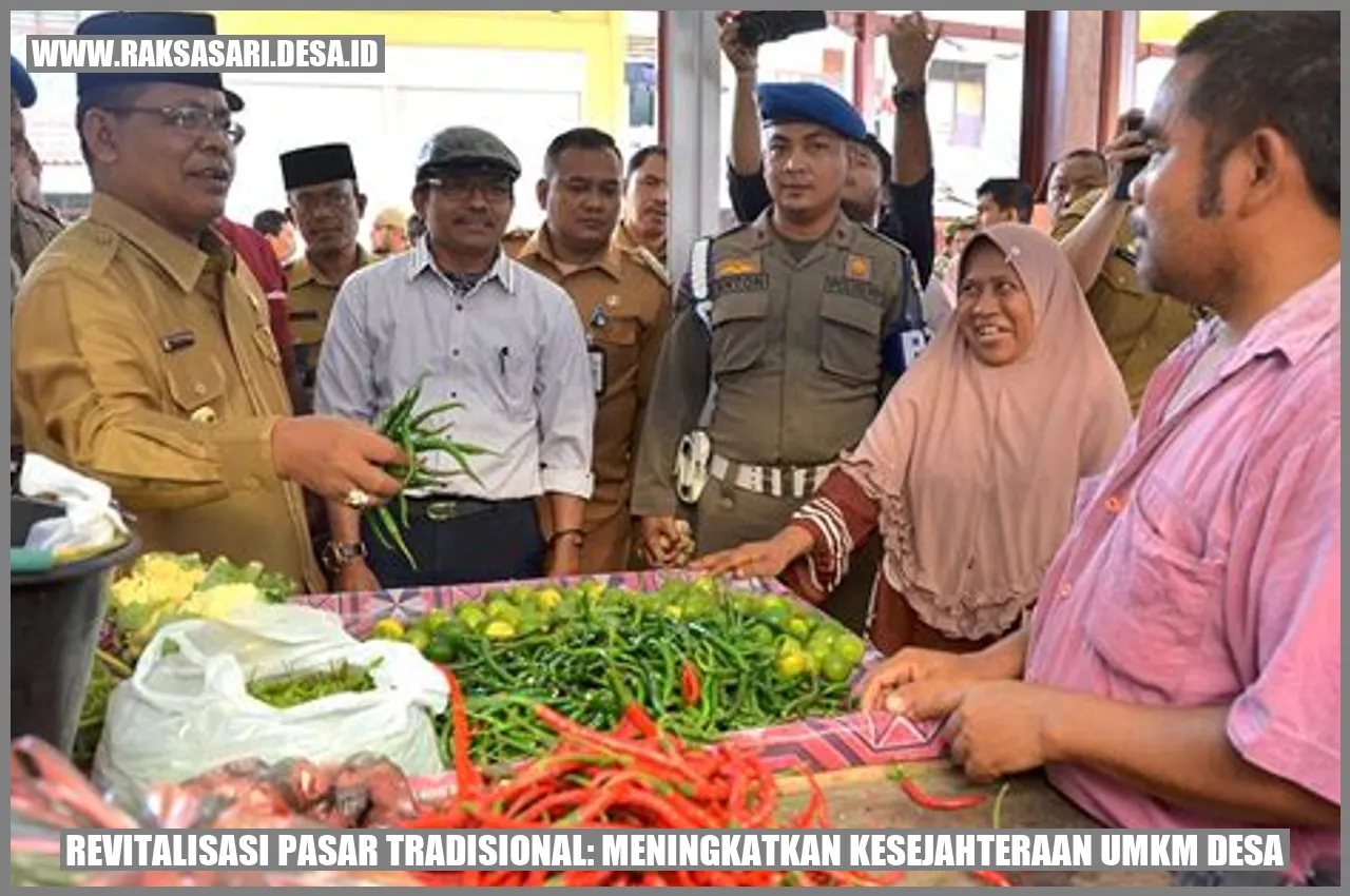 Pasar Tradisional: Kesejahteraan UMKM Desa